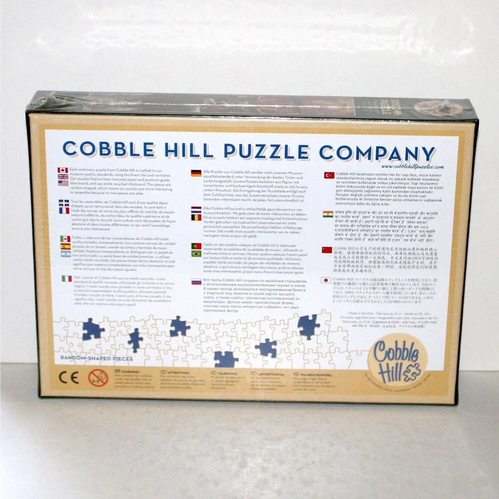Cobble Hill Puzzle Three Kings 1000 pieces NEW Sealed Deer Country Barn winter